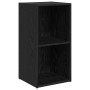 Conjunto de mueble de TV 6 pcs Roble Negro Madera contrachapada en Muebles TV | Comprar online en Foru.es