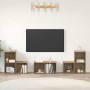 Conjunto de mueble de TV 6 pcs Roble artesanal en Muebles TV | Comprar online en Foru.es