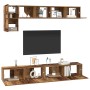Conjunto de mueble de TV 5 pcs Madera envejecida en Muebles TV | Comprar online en Foru.es