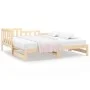 Removable sofa bed solid pine wood 2x(90x190) cm by vidaXL, Beds and slatted bases - Ref: Foro24-820746, Price: 132,76 €, Dis...