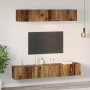 Conjunto de mueble de TV 5 pcs Madera envejecida en Muebles TV | Comprar online en Foru.es