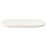 Tablero de mesa ovalado madera maciza pino blanco 60x30x2,5 cm de vidaXL, Tableros para mesas - Ref: Foro24-824341, Precio: 2...
