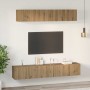 Conjunto de mueble de TV 5 pcs Roble artesanal en Muebles TV | Comprar online en Foru.es