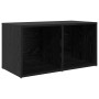 Conjunto de mueble de TV 3 pcs Negro Madera contrachapada en Muebles TV | Comprar online en Foru.es