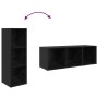 Conjunto de mueble de TV 3 pcs Negro Madera contrachapada en Muebles TV | Comprar online en Foru.es