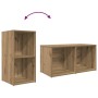 Juego de muebles de TV 8 pcs Roble artesanal en Muebles TV | Comprar online en Foru.es
