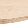 Tablero de mesa ovalado madera maciza de pino 60x30x2,5 cm de vidaXL, Tableros para mesas - Ref: Foro24-824340, Precio: 22,61...