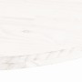 Tablero de mesa ovalado madera maciza pino blanco 70x35x2,5 cm de vidaXL, Tableros para mesas - Ref: Foro24-824346, Precio: 3...