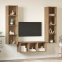 Conjunto de mueble de TV 3 pcs Roble artesanal en Muebles TV | Comprar online en Foru.es