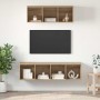 Conjunto de mueble de TV 2 pcs Roble artesanal en Muebles TV | Comprar online en Foru.es