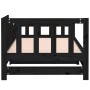 Sofá cama extraíble madera maciza de pino negro 2x(90x190) cm de vidaXL, Camas y somieres - Ref: Foro24-820750, Precio: 179,5...