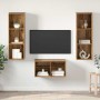 Conjunto de mueble de TV Madera Vieja 37 x 37 x 107 cm en Muebles TV | Comprar online en Foru.es