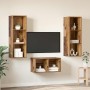 Conjunto de mueble de TV Madera Vieja 37 x 37 x 107 cm en Muebles TV | Comprar online en Foru.es