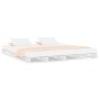 Cama de palets madera maciza de pino blanca 120x200 cm de vidaXL, Camas y somieres - Ref: Foro24-821388, Precio: 122,54 €, De...