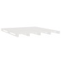 Cama de palets madera maciza de pino blanca 120x200 cm de vidaXL, Camas y somieres - Ref: Foro24-821388, Precio: 122,54 €, De...