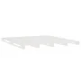 Cama de palets madera maciza de pino blanca 120x200 cm de vidaXL, Camas y somieres - Ref: Foro24-821388, Precio: 121,28 €, De...