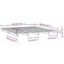 Cama de palets madera maciza de pino blanca 120x200 cm de vidaXL, Camas y somieres - Ref: Foro24-821388, Precio: 121,28 €, De...