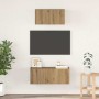 Conjunto de mueble de TV 2 pcs Roble artesanal en Muebles TV | Comprar online en Foru.es