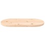 Tablero de mesa ovalado madera maciza de pino 70x35x2,5 cm de vidaXL, Tableros para mesas - Ref: Foro24-824345, Precio: 30,10...