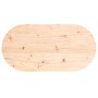 Tablero de mesa ovalado madera maciza de pino 70x35x2,5 cm de vidaXL, Tableros para mesas - Ref: Foro24-824345, Precio: 30,10...