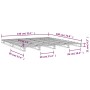 Cama de palets de madera maciza de pino negra 140x190 cm de vidaXL, Camas y somieres - Ref: Foro24-821441, Precio: 179,53 €, ...