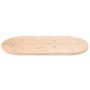 Tablero de mesa ovalado madera maciza de pino 90x45x2,5 cm de vidaXL, Tableros para mesas - Ref: Foro24-824355, Precio: 46,69...