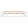 Estructura de cama de madera maciza 140x200 cm de vidaXL, Camas y somieres - Ref: Foro24-820797, Precio: 141,75 €, Descuento: %