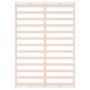 Estructura de cama de madera maciza 140x200 cm de vidaXL, Camas y somieres - Ref: Foro24-820797, Precio: 141,75 €, Descuento: %