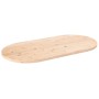 Tablero de mesa ovalado madera maciza de pino 110x55x2,5 cm de vidaXL, Tableros para mesas - Ref: Foro24-824365, Precio: 68,7...