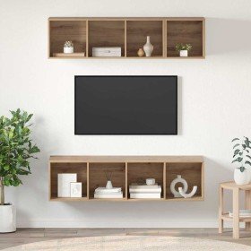Conjunto de mueble de TV 3 pcs Roble artesanal en Muebles TV | Comprar online en Foru.es