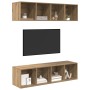 Conjunto de mueble de TV 3 pcs Roble artesanal en Muebles TV | Comprar online en Foru.es