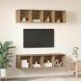 Conjunto de mueble de TV 3 pcs Roble artesanal en Muebles TV | Comprar online en Foru.es