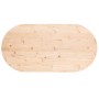 Tablero de mesa ovalado madera maciza de pino 110x55x2,5 cm de vidaXL, Tableros para mesas - Ref: Foro24-824365, Precio: 68,7...