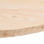 Tablero de mesa ovalado madera maciza de pino 110x55x2,5 cm de vidaXL, Tableros para mesas - Ref: Foro24-824365, Precio: 68,7...