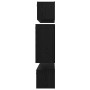 Conjunto de mueble de TV 6 pcs Roble Negro Madera contrachapada en Muebles TV | Comprar online en Foru.es