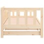 Sofá cama extraíble madera maciza de pino 2x(80x200) cm de vidaXL, Camas y somieres - Ref: Foro24-820736, Precio: 136,74 €, D...