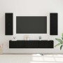 Conjunto de mueble de TV 5 pcs Roble Negro Madera de ingeniería en Muebles TV | Comprar online en Foru.es