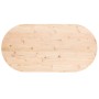 Tablero de mesa ovalado madera maciza de pino 100x50x2,5 cm de vidaXL, Tableros para mesas - Ref: Foro24-824360, Precio: 56,1...