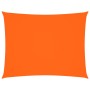 Toldo de vela rectangular tela Oxford naranja 6x8 m en Sombrillas | Comprar online en Foru.es