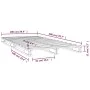 Cama de palets madera maciza de pino blanca 100x200 cm de vidaXL, Camas y somieres - Ref: Foro24-821383, Precio: 105,66 €, De...