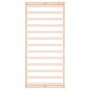 Estructura de cama de madera maciza 100x200 cm de vidaXL, Camas y somieres - Ref: Foro24-820786, Precio: 90,34 €, Descuento: %