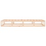 Estructura de cama de madera maciza 100x200 cm de vidaXL, Camas y somieres - Ref: Foro24-820786, Precio: 90,34 €, Descuento: %
