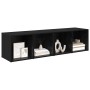 Conjunto de mueble de TV 2 pcs Roble Negro 37 x 35 x 72 cm en Muebles TV | Comprar online en Foru.es