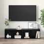 Conjunto de mueble de TV 2 pcs Roble Negro 37 x 35 x 72 cm en Muebles TV | Comprar online en Foru.es