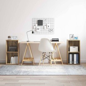 Conjunto de mueble de TV 2 pcs Roble artesanal 37 x 35 x 72 cm en Muebles TV | Comprar online en Foru.es