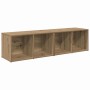 Conjunto de mueble de TV 2 pcs Roble artesanal 37 x 35 x 72 cm en Muebles TV | Comprar online en Foru.es