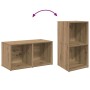 Conjunto de mueble de TV 2 pcs Roble artesanal 37 x 35 x 72 cm en Muebles TV | Comprar online en Foru.es