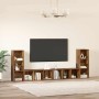 Conjunto de mueble de TV 4 pcs Madera Vieja 37 x 35 x 107,5 cm en Muebles TV | Comprar online en Foru.es