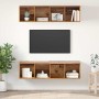 Conjunto de mueble de TV 2 pcs Madera Vieja 37 x 37 x 142,5 cm en Muebles TV | Comprar online en Foru.es