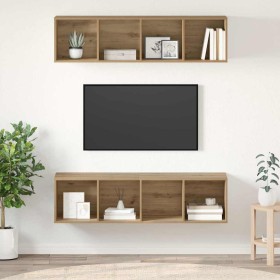 Conjunto de mueble de TV 2 pcs Roble artesanal en Muebles TV | Comprar online en Foru.es